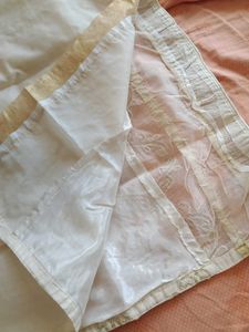 Embroidered gota patti beige Kurta