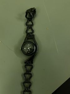 Women's Black Chain Watch
