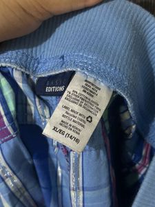 Basic Editions Premium Cotton Check Shorts