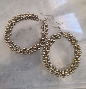 Hoop Silver Earrings
