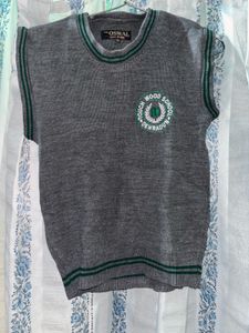 Boys School Sweater Vest - Grey