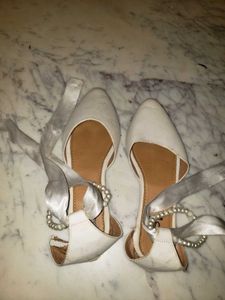 KUNST Red Tasseled Heels