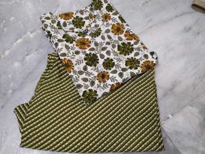 Floral Kurta and Pant Set