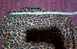 'Leopard Print Button-Down Shirt' 💫