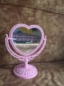 Heart-Shaped Vanity Mirror