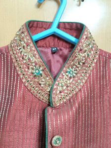 Maroon Sherwani - Size L (42)