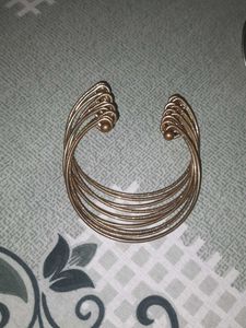 Gold-tone cuff bracelet
