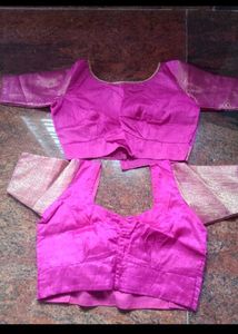 Beautiful Pink Banarasi Saree