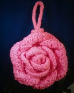 Beautiful Crochet Keychain , Hanging Charm