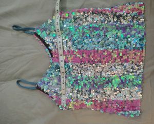 Sparkly Sequin Camisole Top