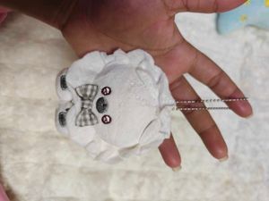 Cute Plush Keychain Accessory