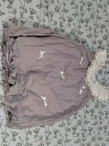 Cute Lilac Dress with Bows
