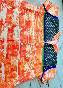 🧡Cotton Print Kurta Dress