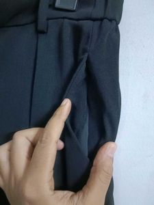 Classic Black Trousers | korean pant palazzo