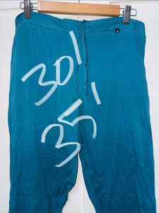 Teal Blue Comfortable Pants
