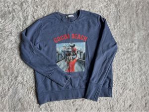 Blue Cocoa Beach Graphic Sweatshirt