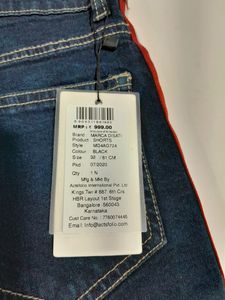 Marca Disati Blue Denim Shorts(Womens)