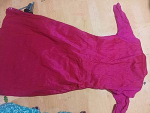 Girls Pink Kurta only