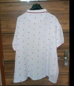 Like new Szitori 6XL White Polo T-Shirt