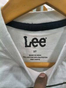 Lee Kids White T-Shirt