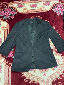 luxurious Classic Pinstripe Blazer