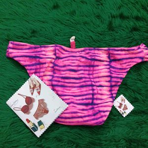 Vibrant Pink🎁🆕 &amp; Purple Tie-Dye Bikini Bottom