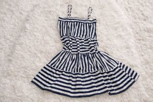 Striped Summer Beach Dress
