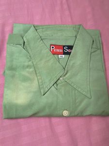 Peter Scott olive Green Shirt