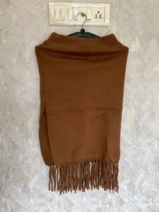 Warm Brown Fringe skirt