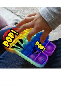 Rainbow Pop It Fidget Toy