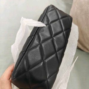 Kate Spade Quilted Black Leather Shoulder Bag