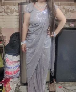 Bollywood Style Full Sequence Saree