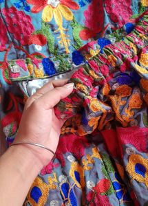 Vibrant Embroidered Lehenga Choli Set