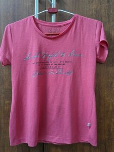 Pink Graphic T-Shirt