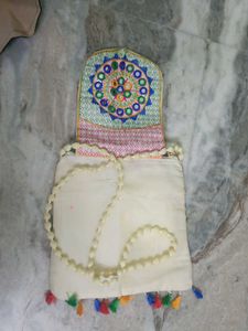 Boho Embroidered Sling Bag