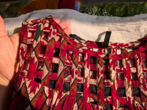 Patterned Sleeveless Dress