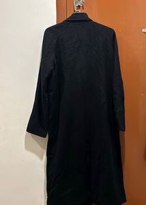 Elegant Black Trench Coat