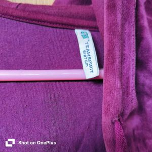 Classic Velvet used  Zip-Up Hoodie