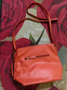 Caprese Orange Handbag