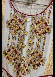Embroidered Kurti Top