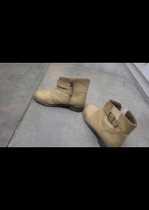 Stylish Tan Ankle Boots