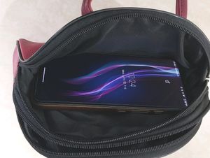 🆕️ Leather Pouch For Smartphone (Mehroon Colour)