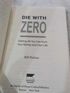 Die With Zero by Bill Perkins