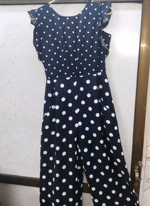 Branded Polka Dot Jumpsuit UK brand