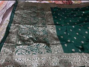 🔥without tags ✨brand new 100% kunwara silk sare