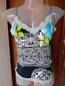 Boho Floral Print Cami Top