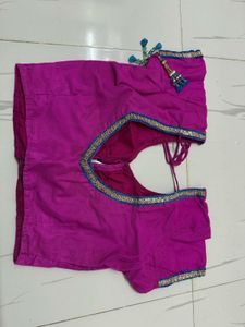 Magenta Net Lehenga Choli with duptta