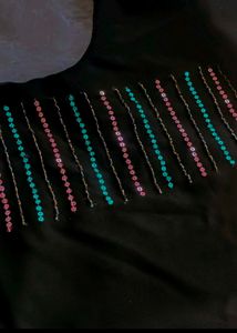 Black Embellished Kurti