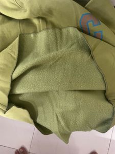 Oversized Green Crewneck Sweatshirt