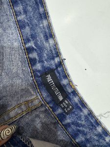 Distressed Denim Shorts